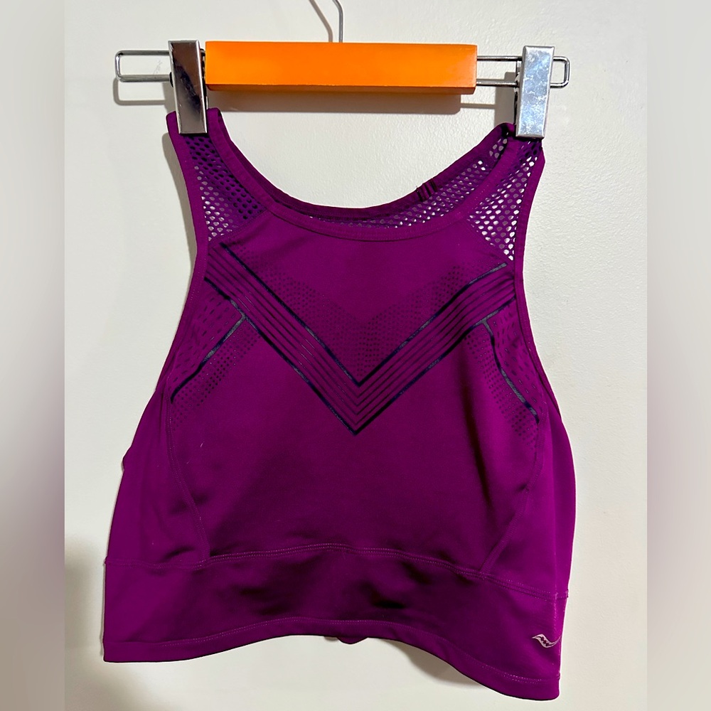 Saucony Purple Tank Top
